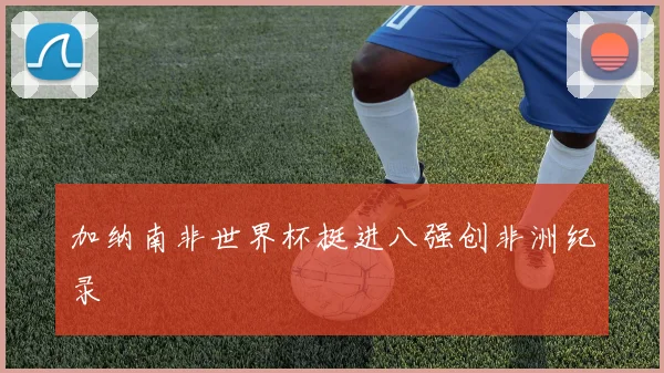 加纳南非世界杯挺进八强创非洲纪录
