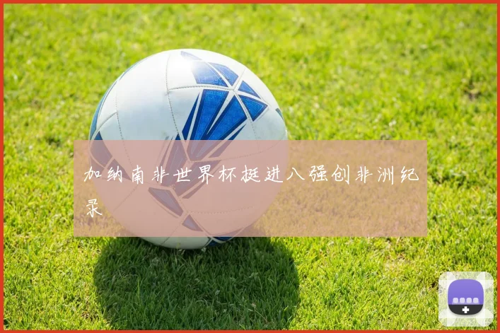加纳南非世界杯挺进八强创非洲纪录