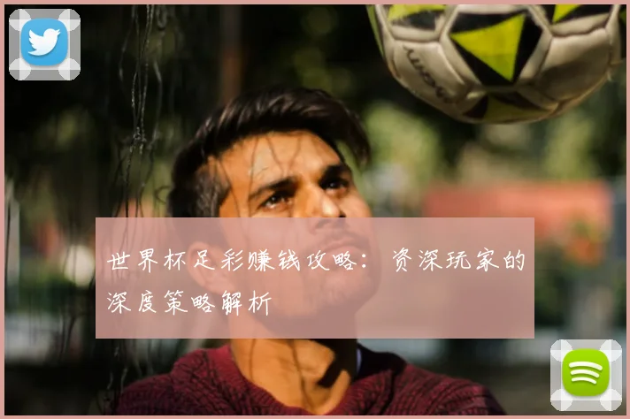 世界杯足彩赚钱攻略：资深玩家的深度策略解析