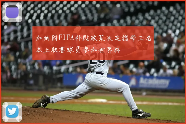 加纳因FIFA补贴政策决定携带三名本土联赛球员参加世界杯